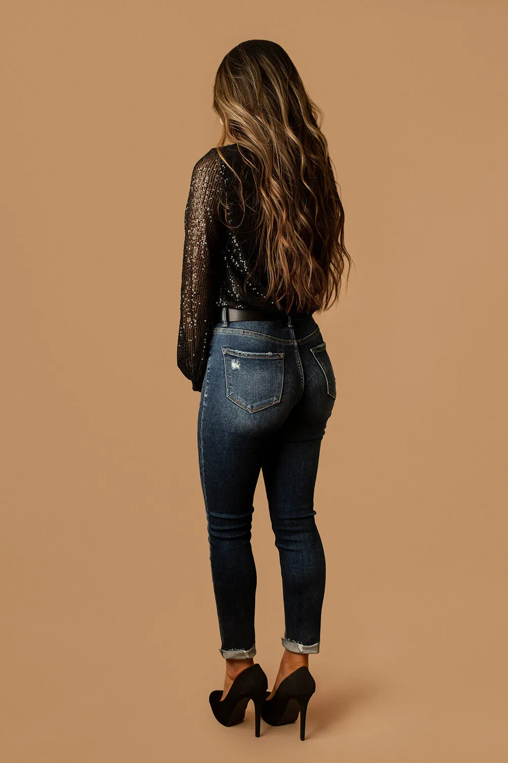 Amber Dark Wash Skinny Jeans | FINAL SALE