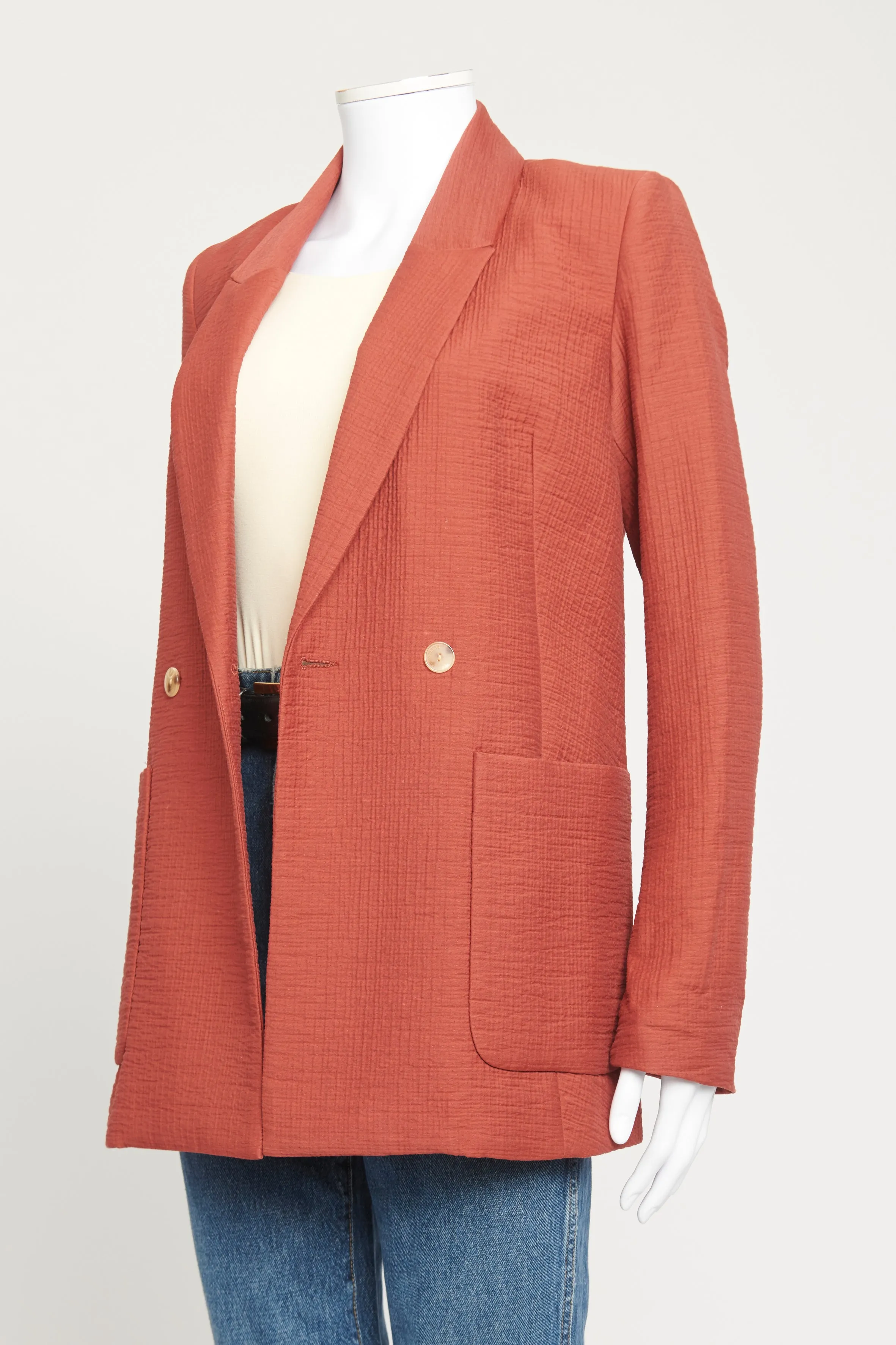 Brick Red Amboy Preowned Blazer