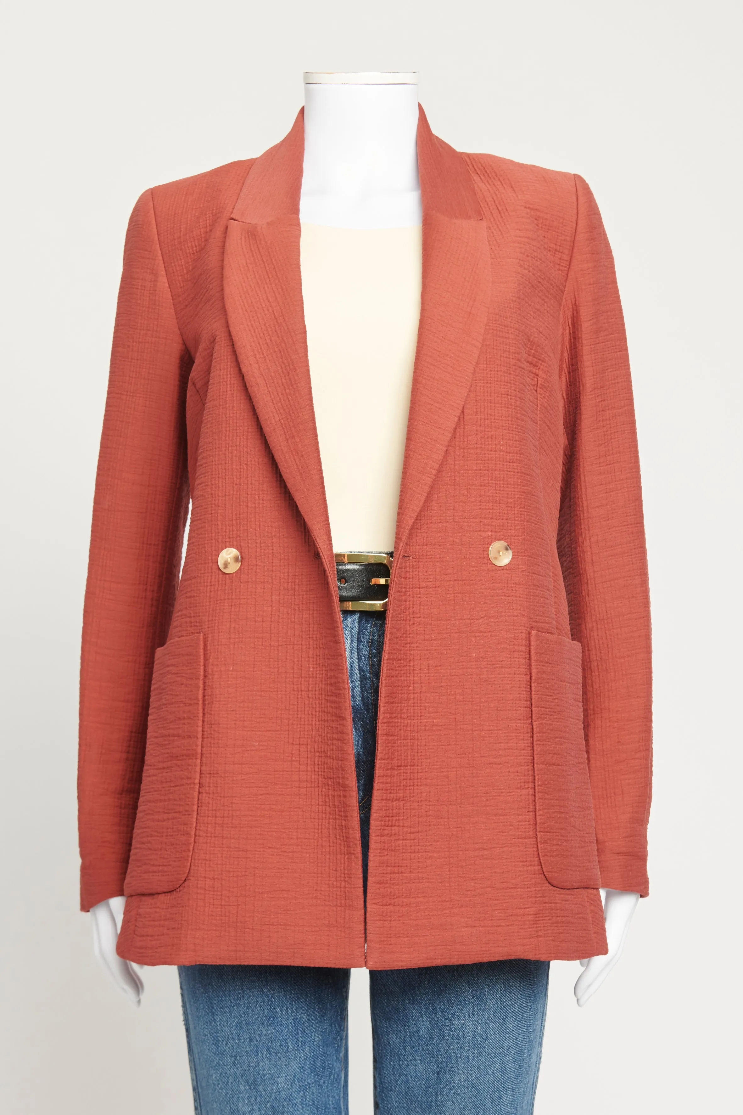 Brick Red Amboy Preowned Blazer