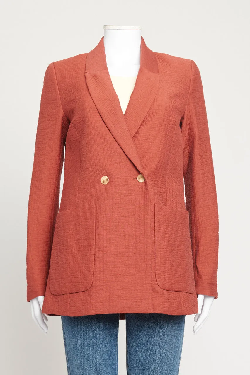 Brick Red Amboy Preowned Blazer