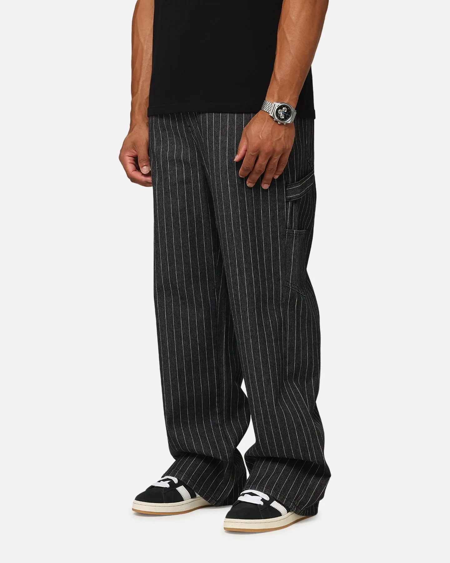 Carre Pinstripe Astoria Pant Black Pinstripe