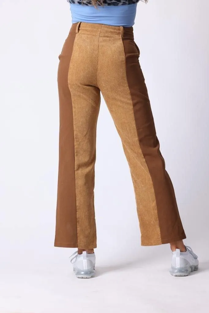 Cord Trousers in Brown