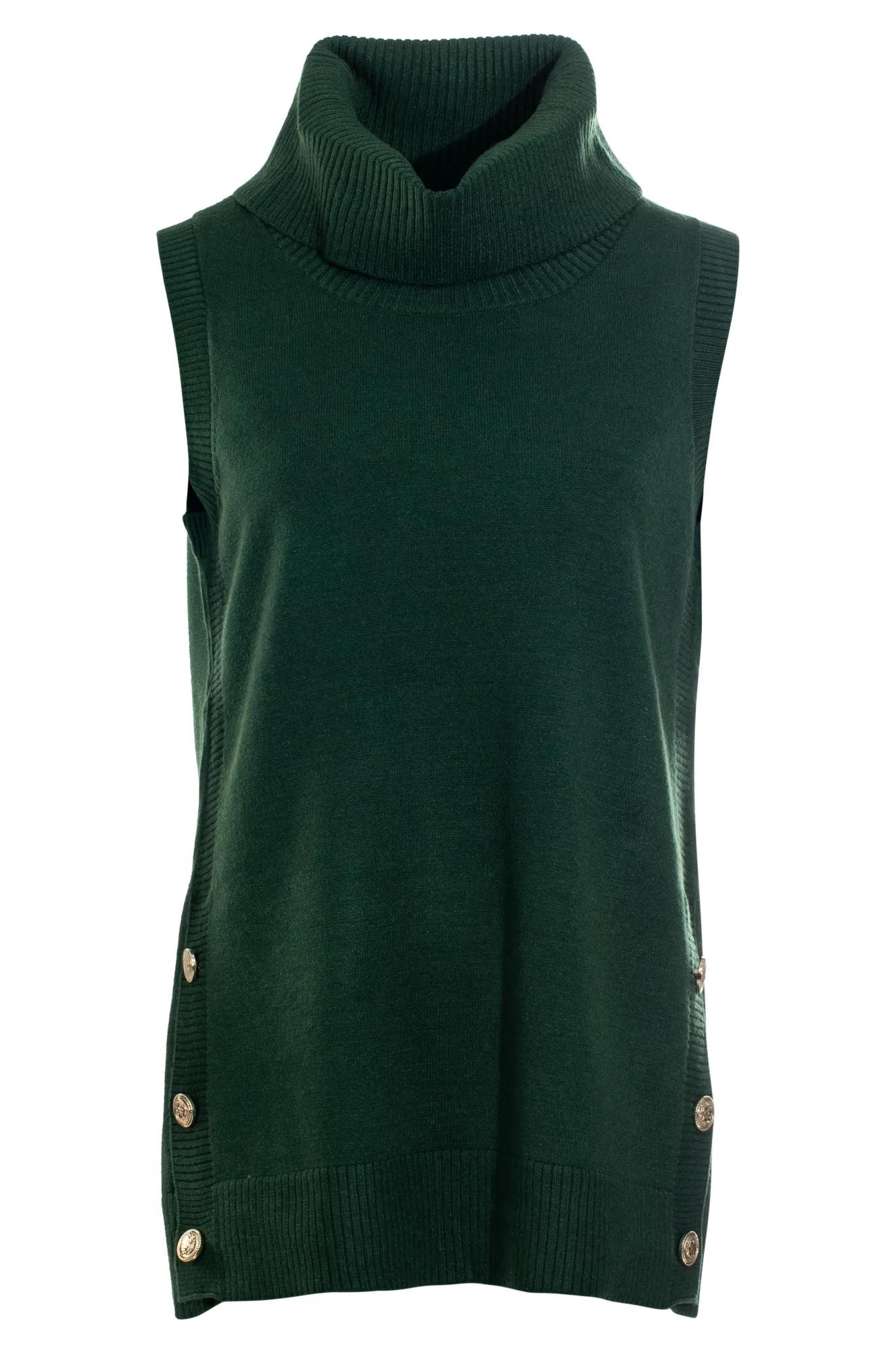 Cowl neck Luxe Knitwear Vest | MOSS | 7320ZZ