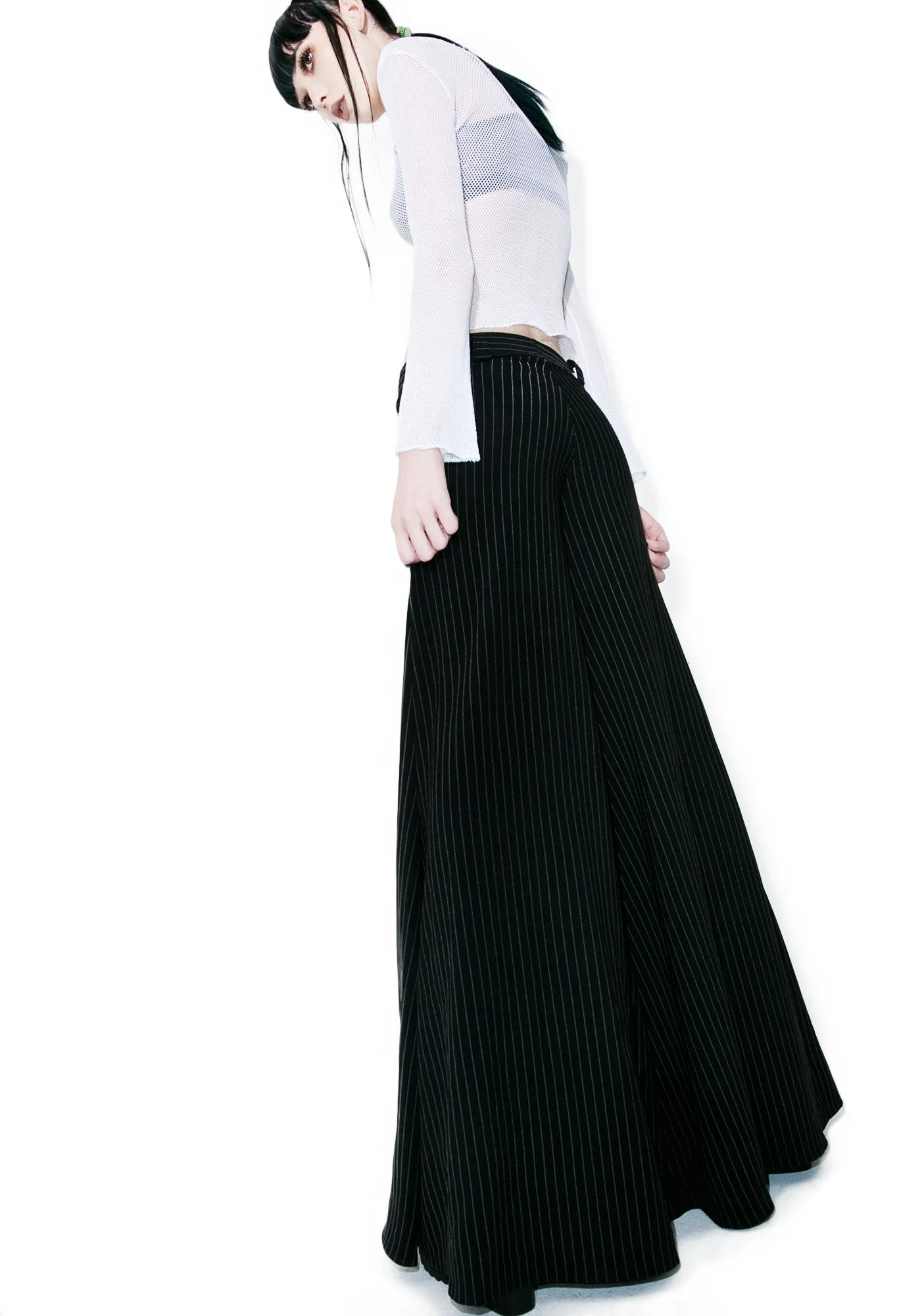 Deep Step Wide Leg Pants