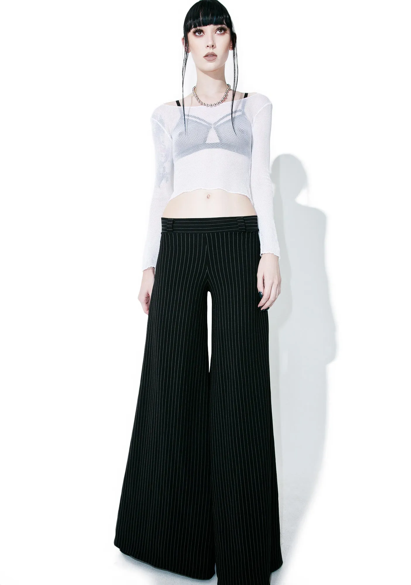 Deep Step Wide Leg Pants