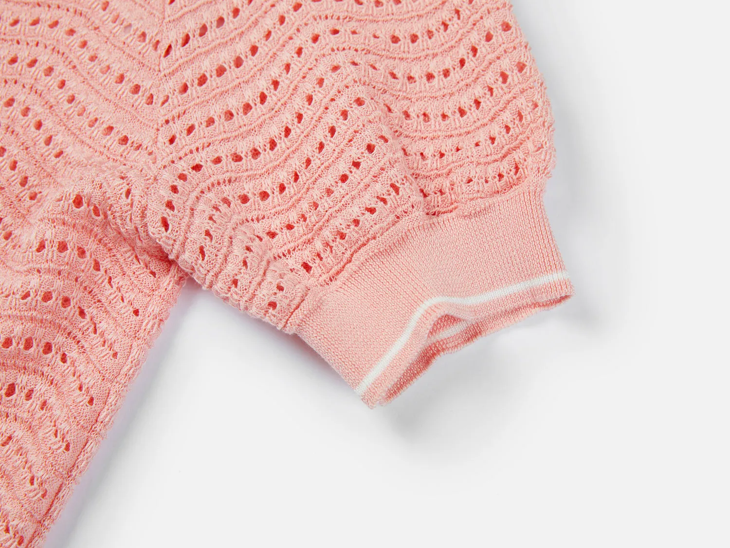 EP YAYING V-Neck Textured Knitwear