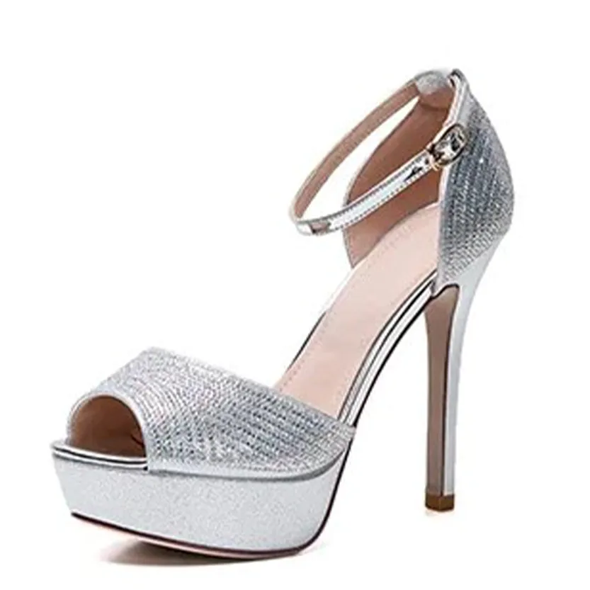 Funki Buys | Shoes | Women's Shimmery High Heel Stilettos