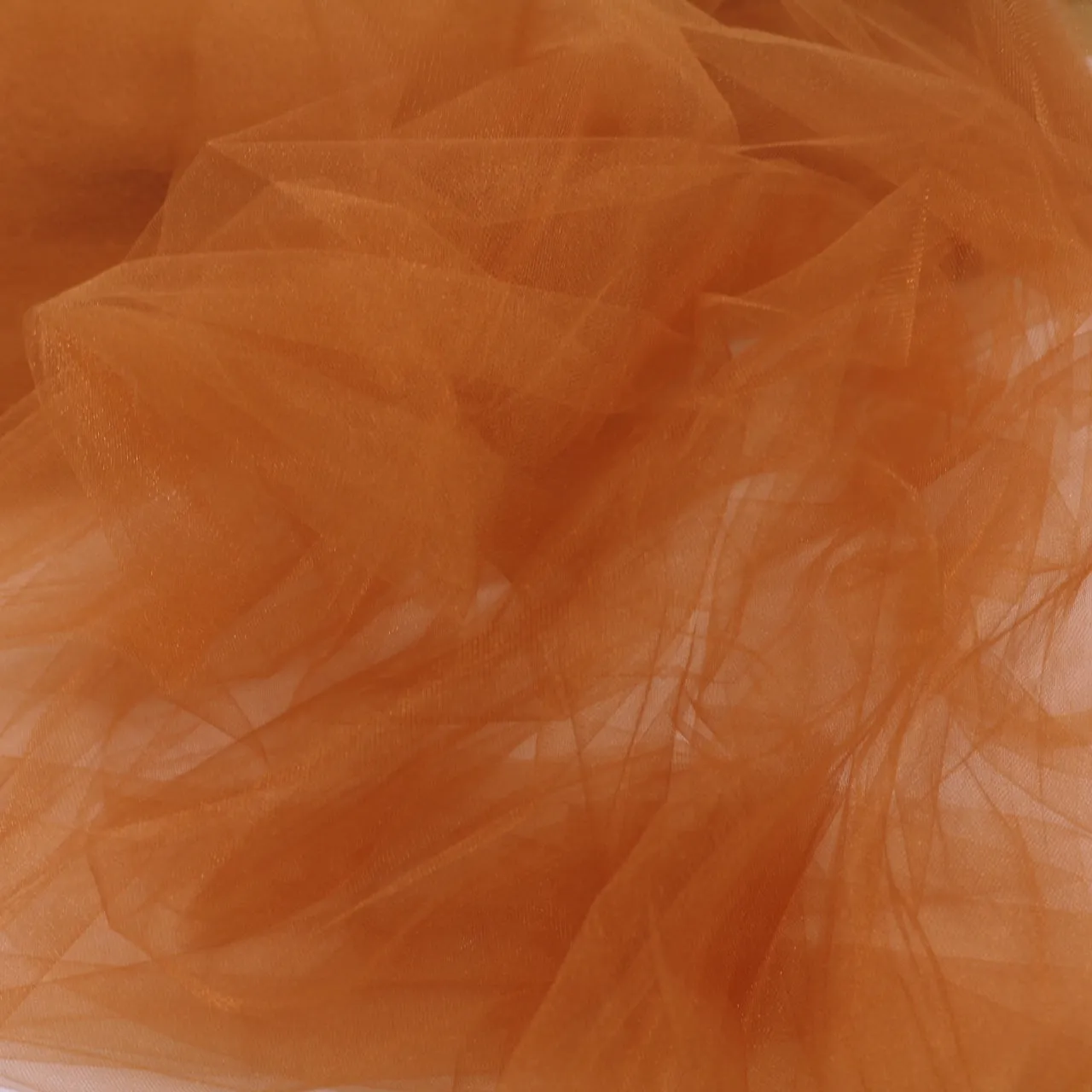 Glimmer Copper Tulle