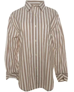 Havana Stripe Button Up Shirt