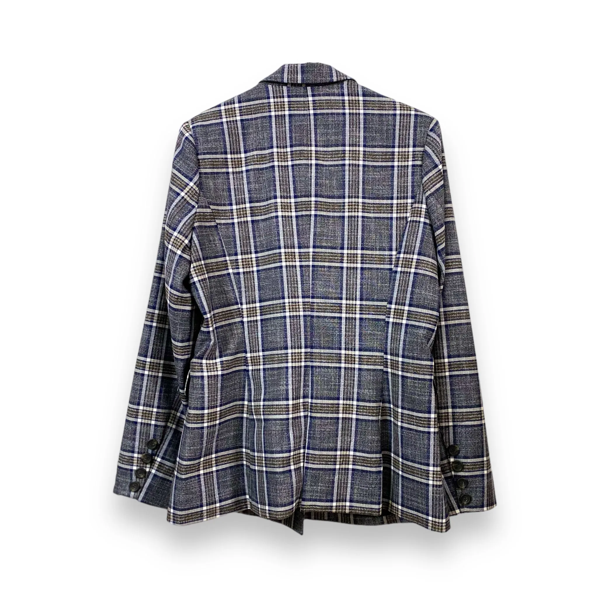 Heartloom Double Breasted Plaid Blazer