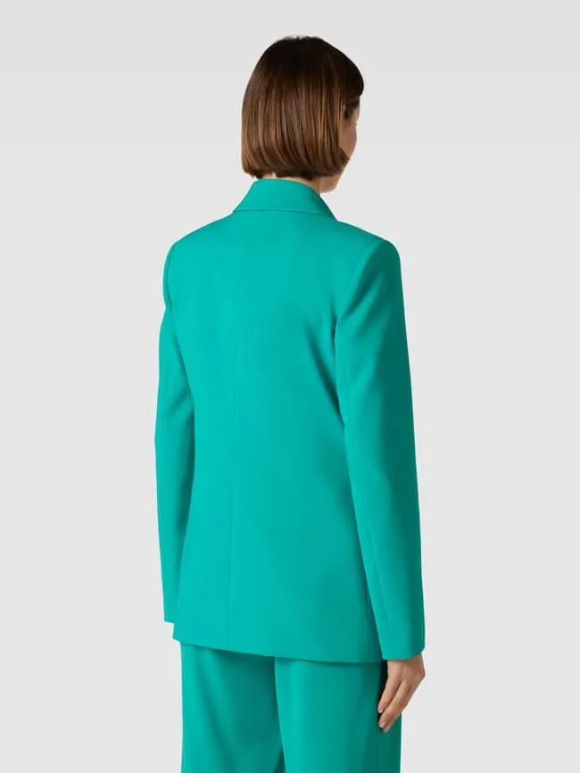 Jacket with double-breasted button placket, model "GIACCA" Patrizia Pepe, green