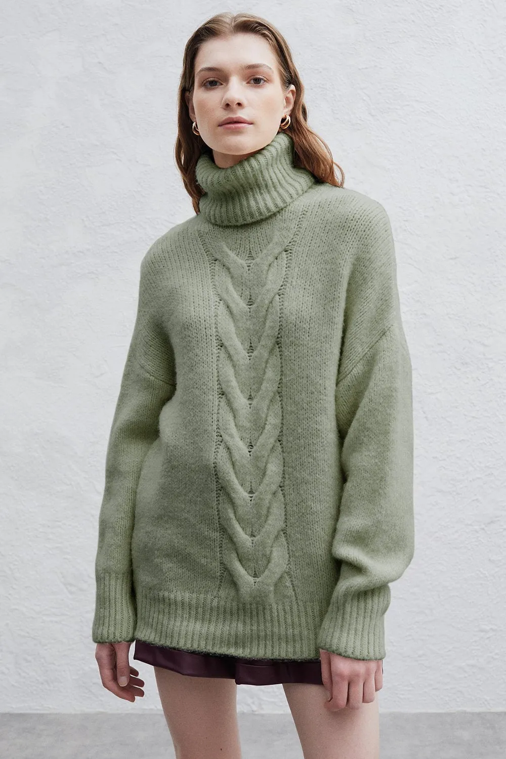 Mayra Cable Knit Sweater