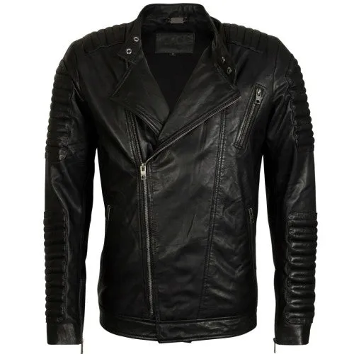 Men Biker Leather Jackets: Vincik