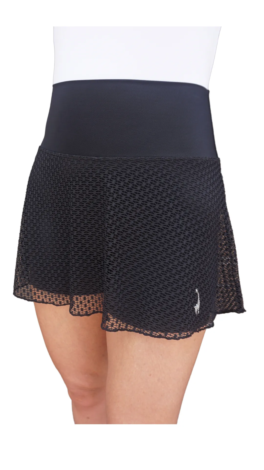 Midnight Mesh Skirt