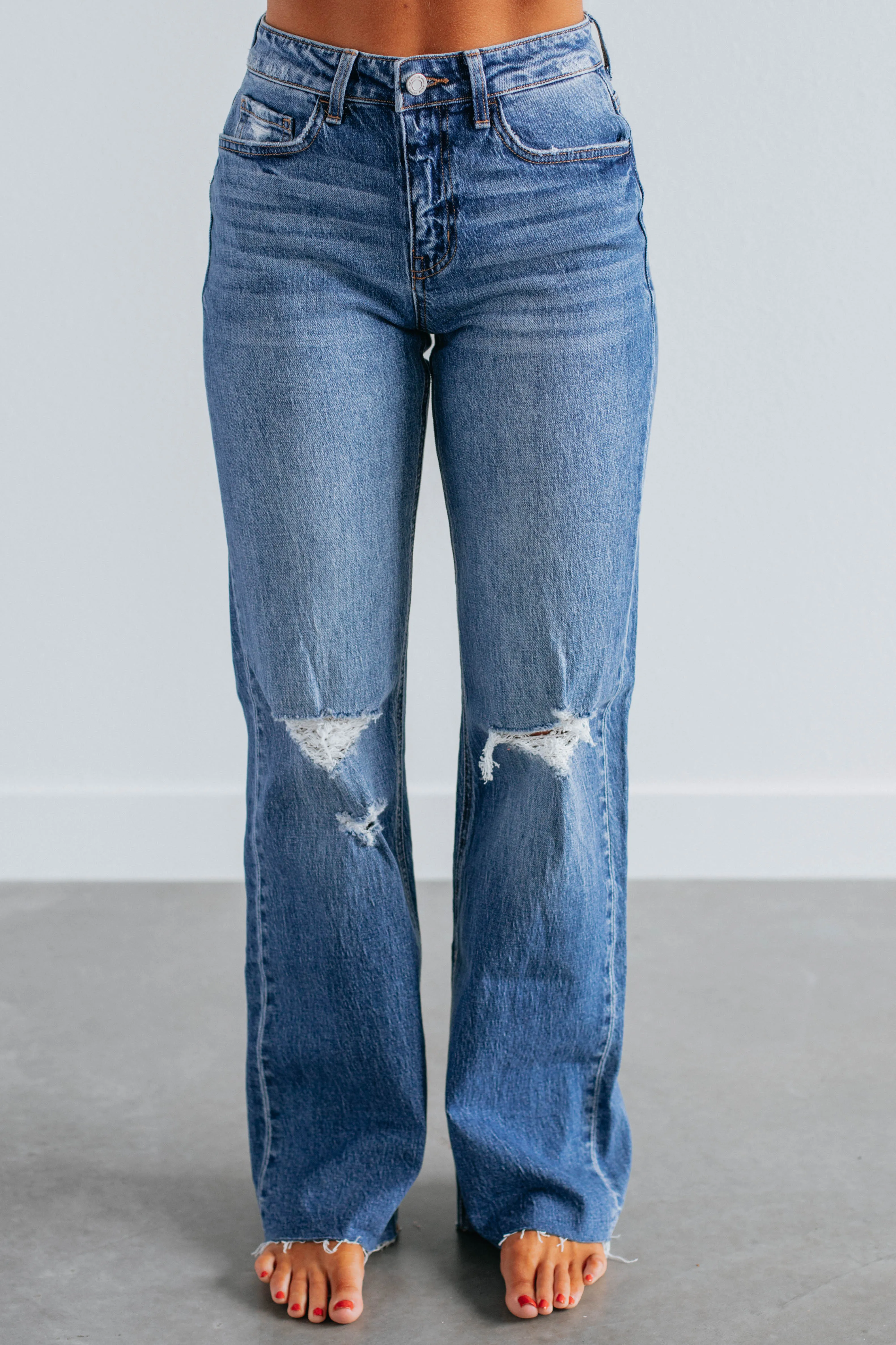 Olivia Vervet Jeans - Medium Wash