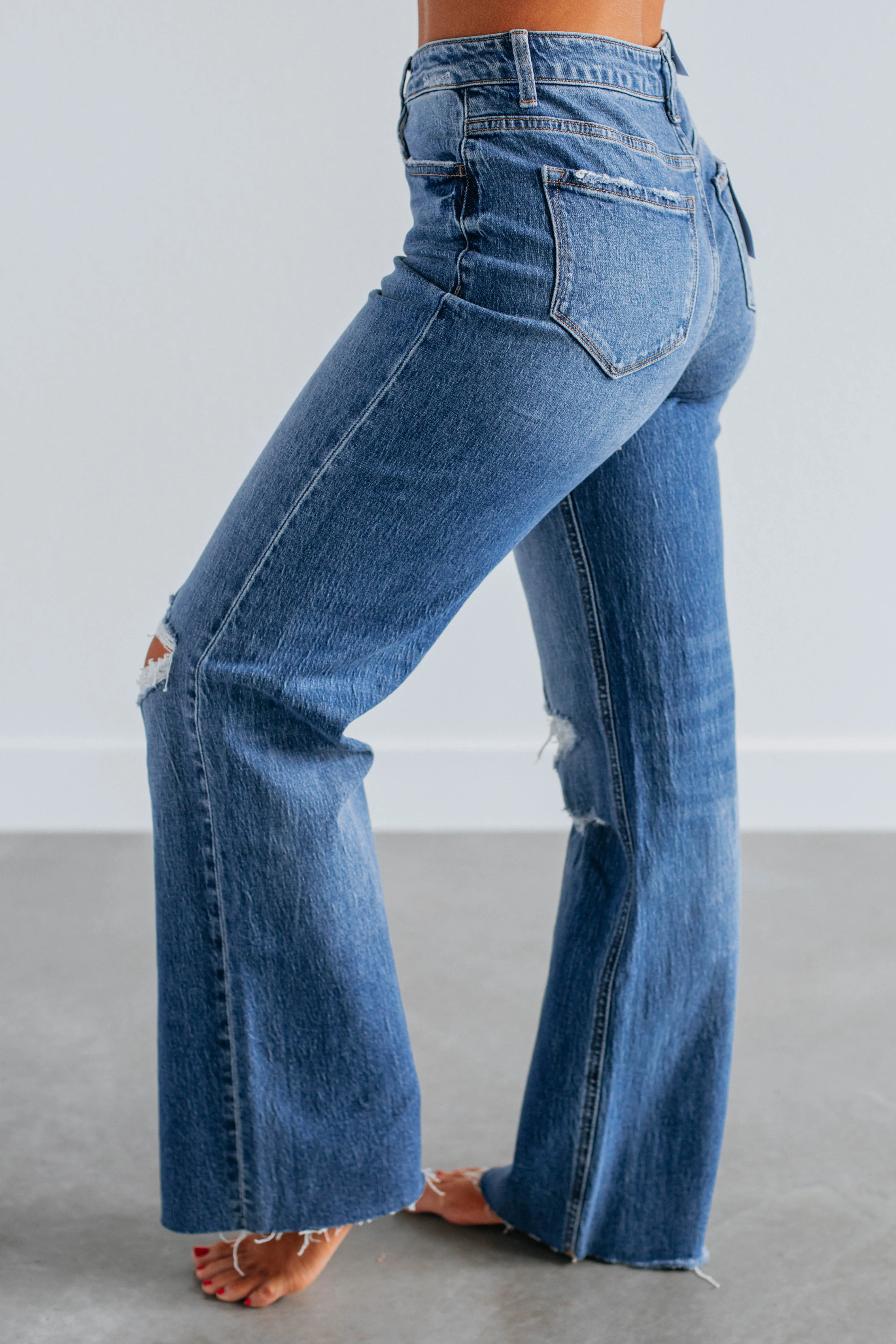 Olivia Vervet Jeans - Medium Wash