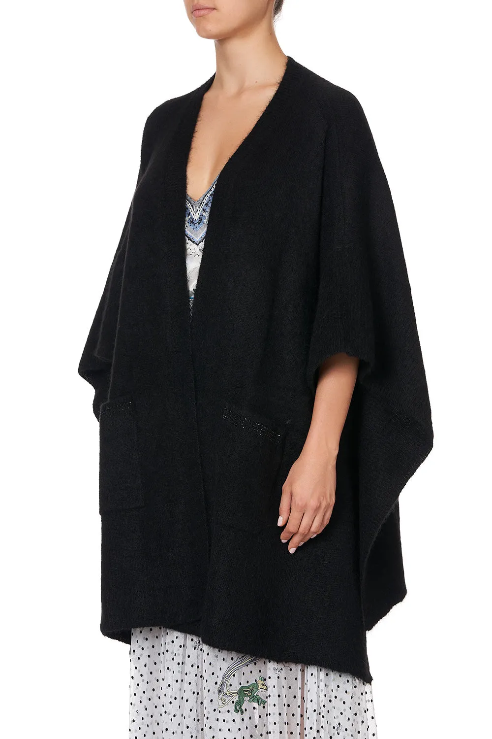 OVERSIZED PATCH POCKET CARDIGAN MOONLIT MUSINGS