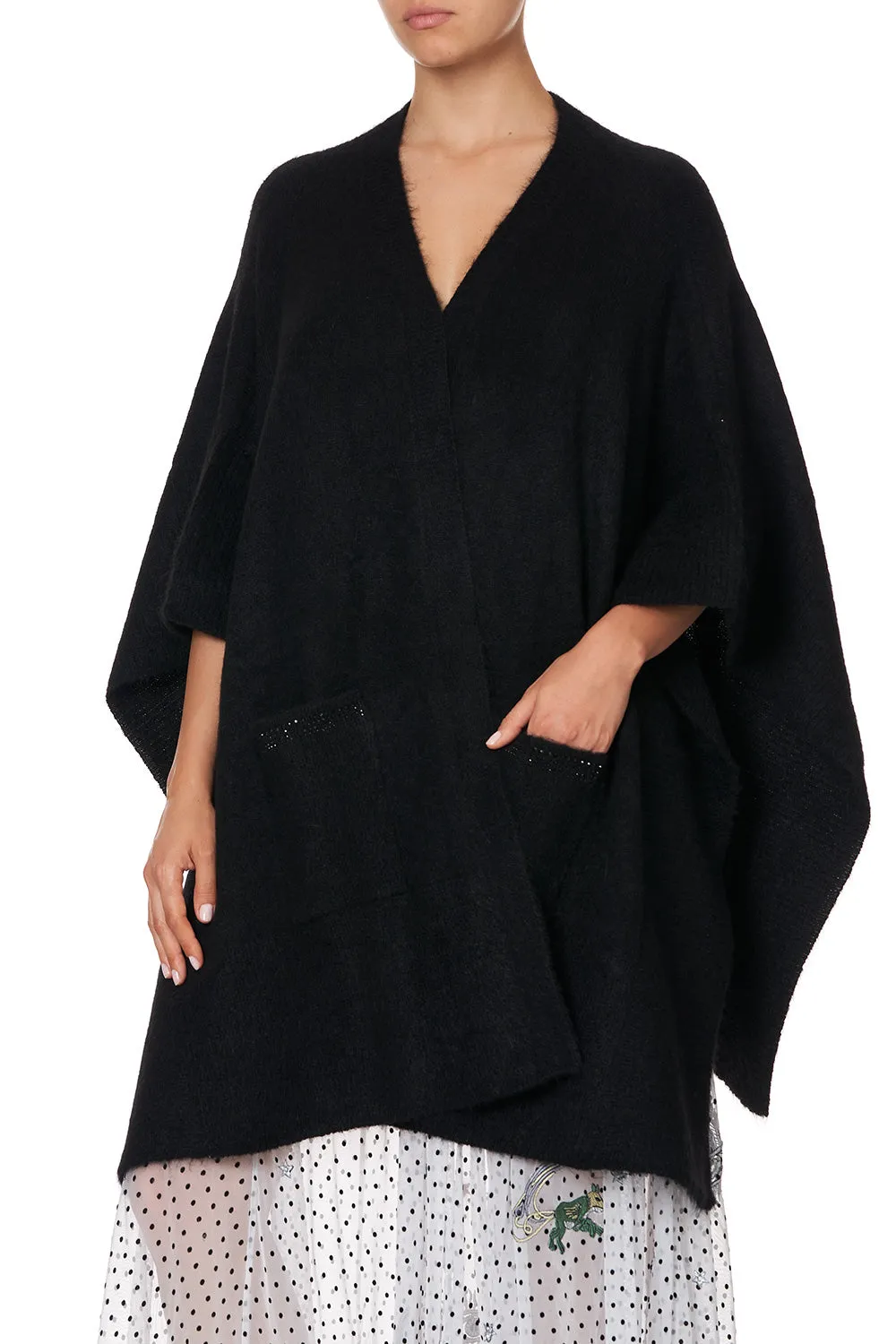 OVERSIZED PATCH POCKET CARDIGAN MOONLIT MUSINGS