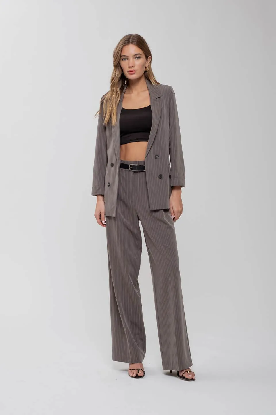 Pilar Pinstripe Pants