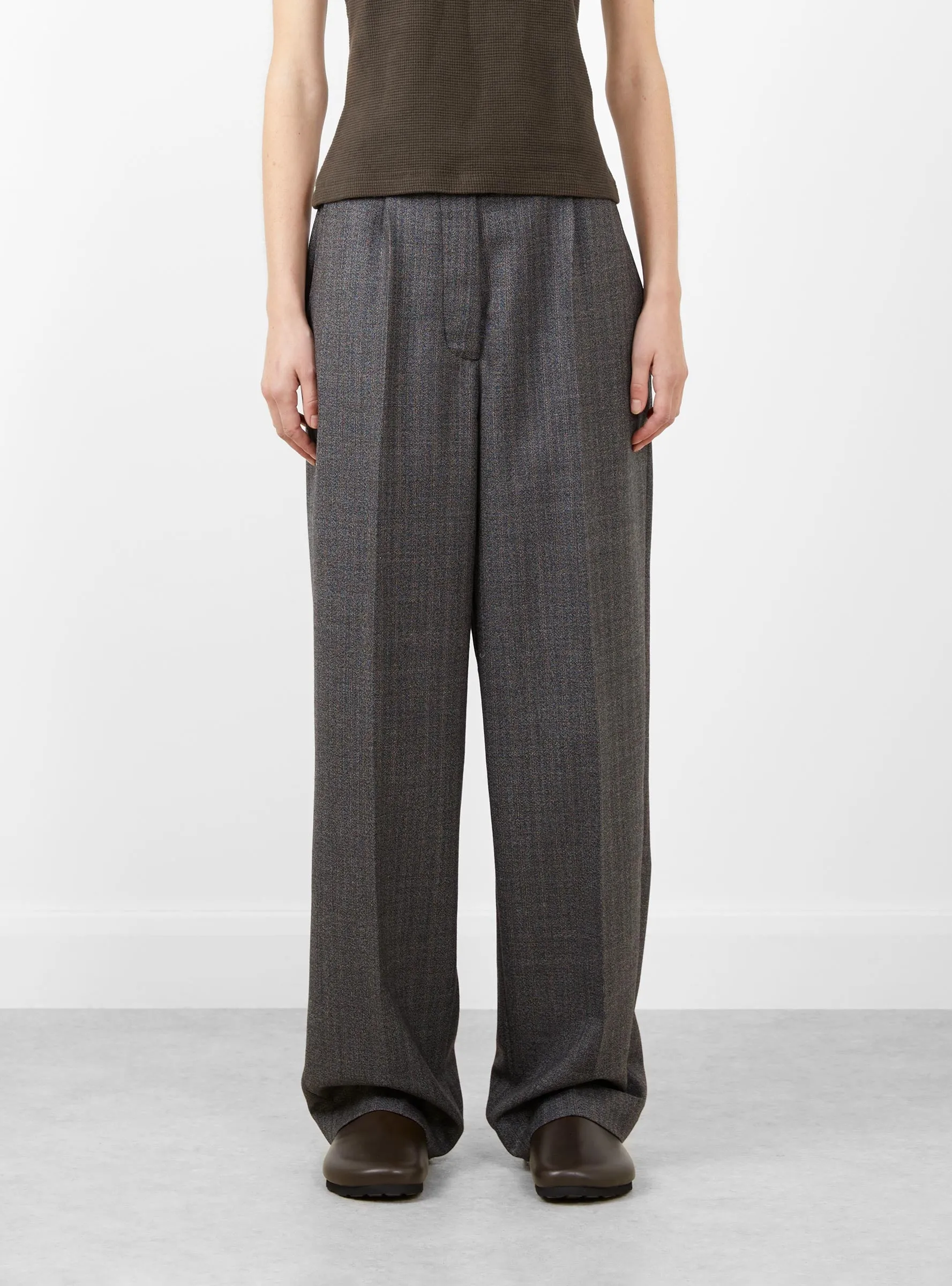 Primary Trousers Striped Vintage Grey