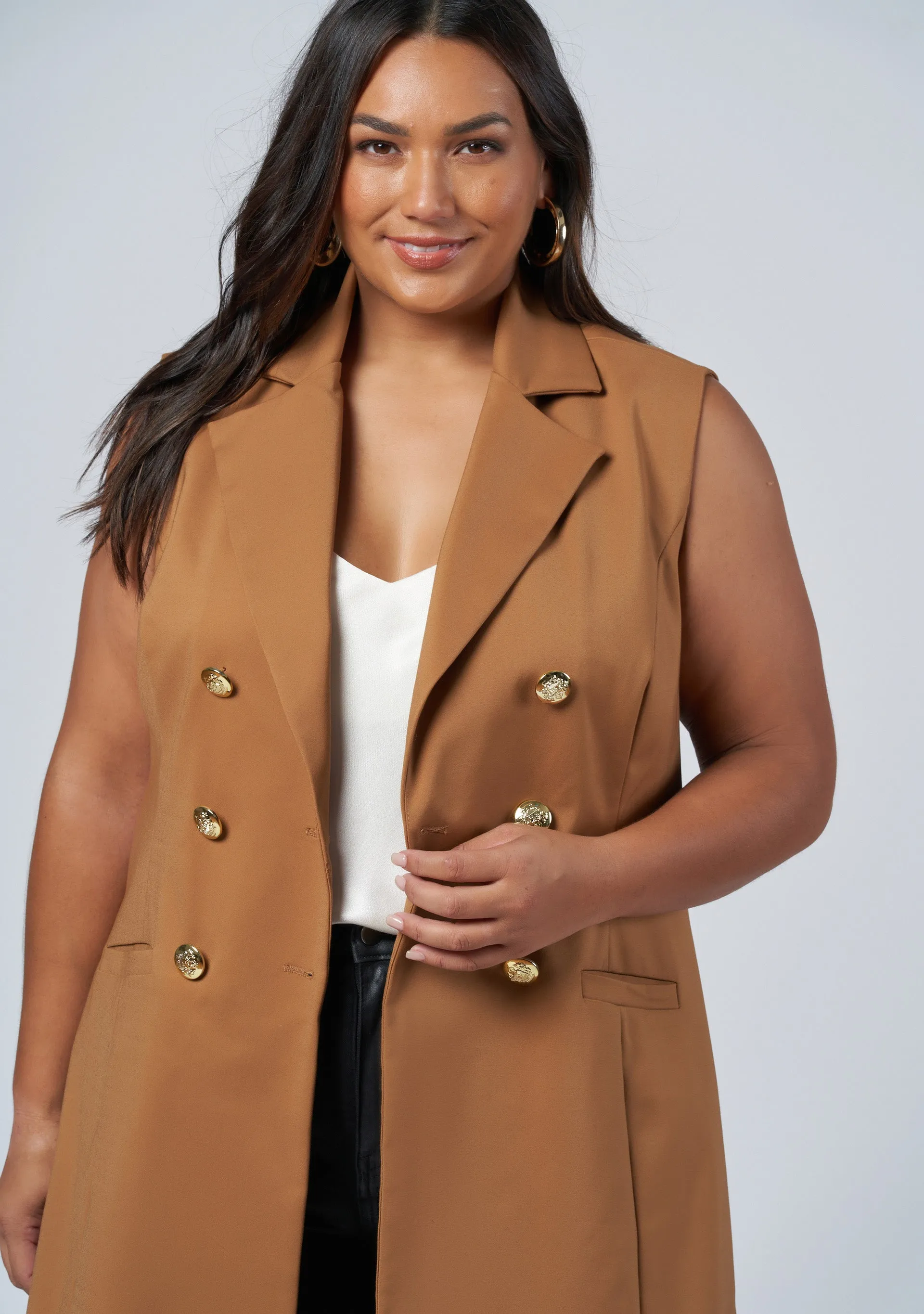 Shiloh Sleeveless Blazer