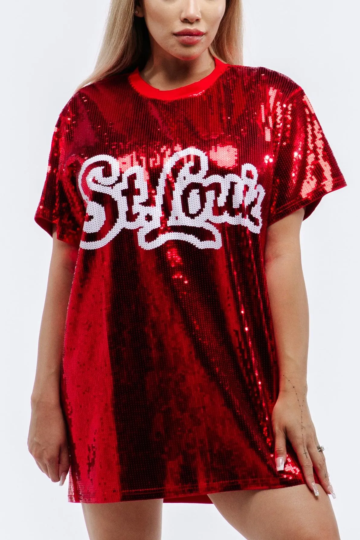 St. Louis Baseball Sequin Dress