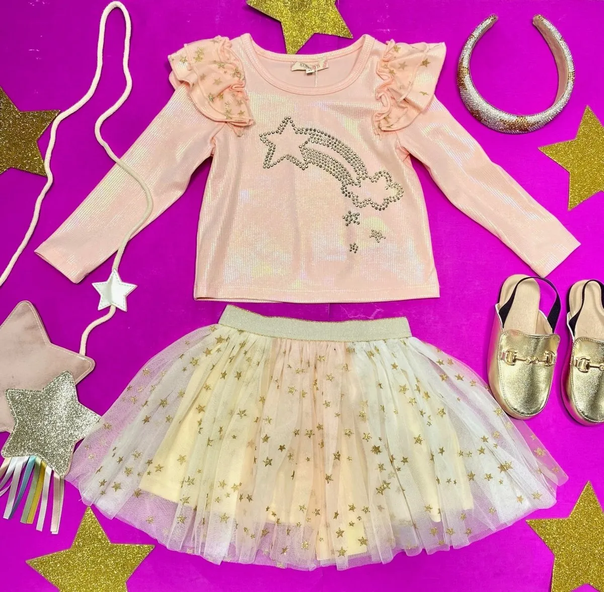 STAR MESH TUTU SKIRT