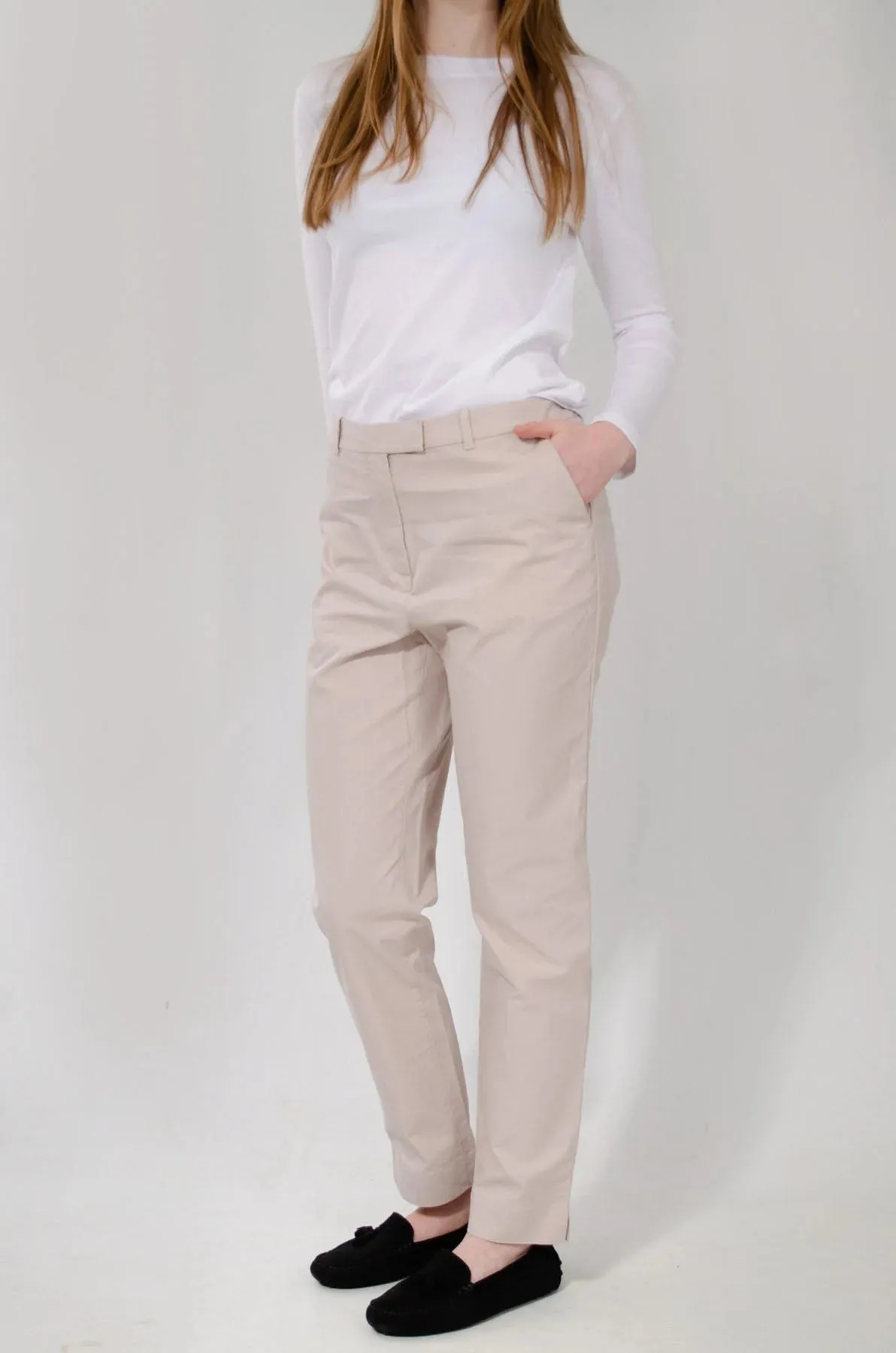 Straight Leg Chino Trousers