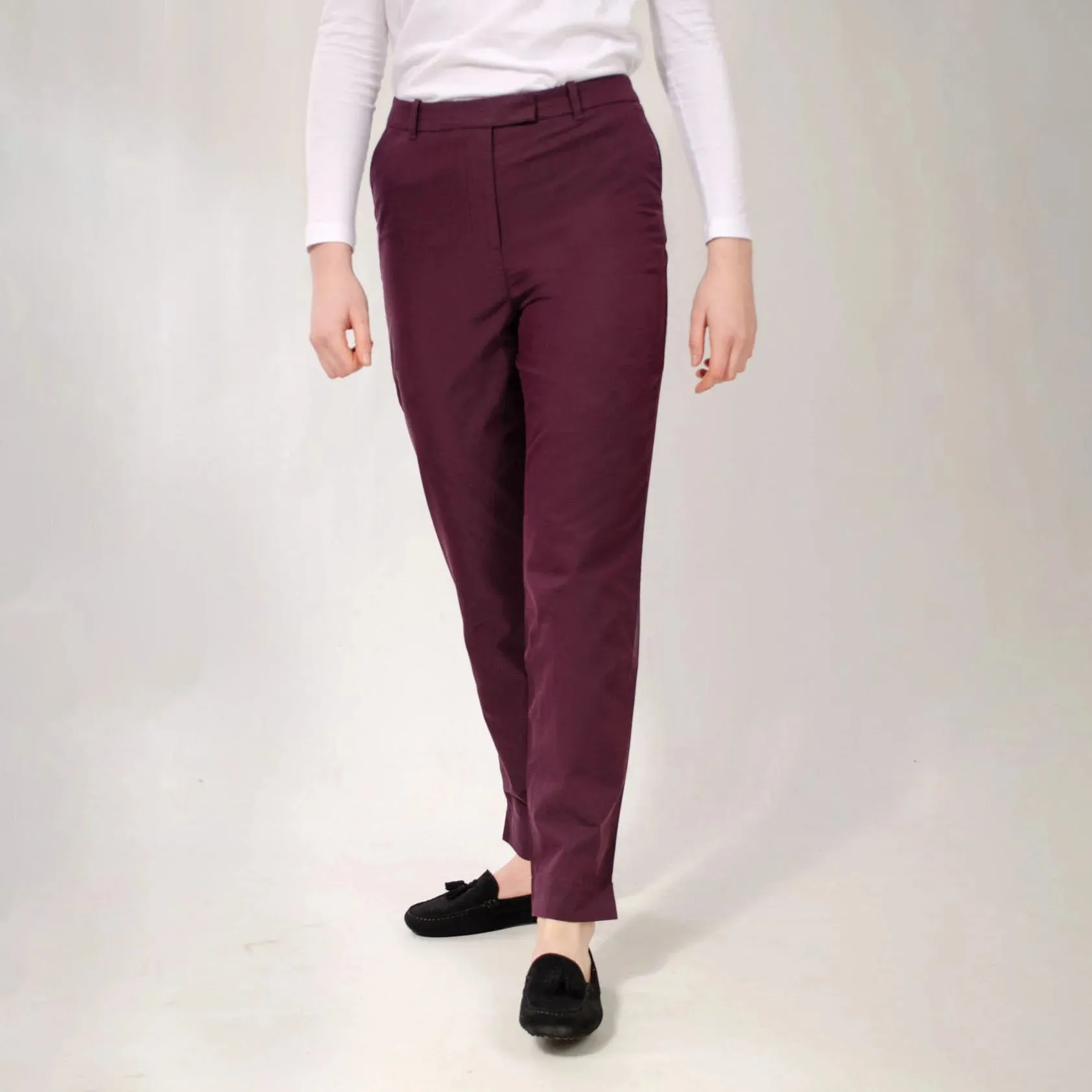 Straight Leg Chino Trousers