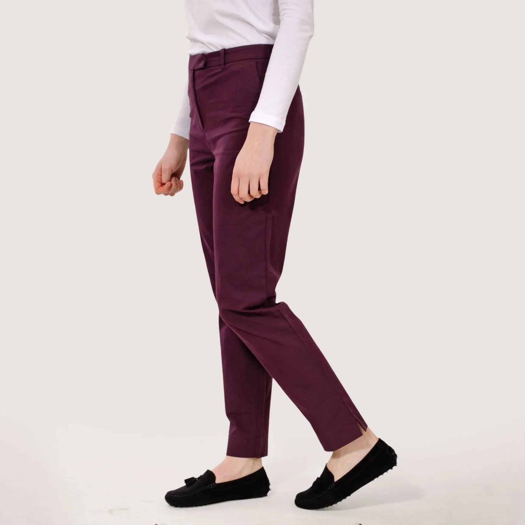 Straight Leg Chino Trousers