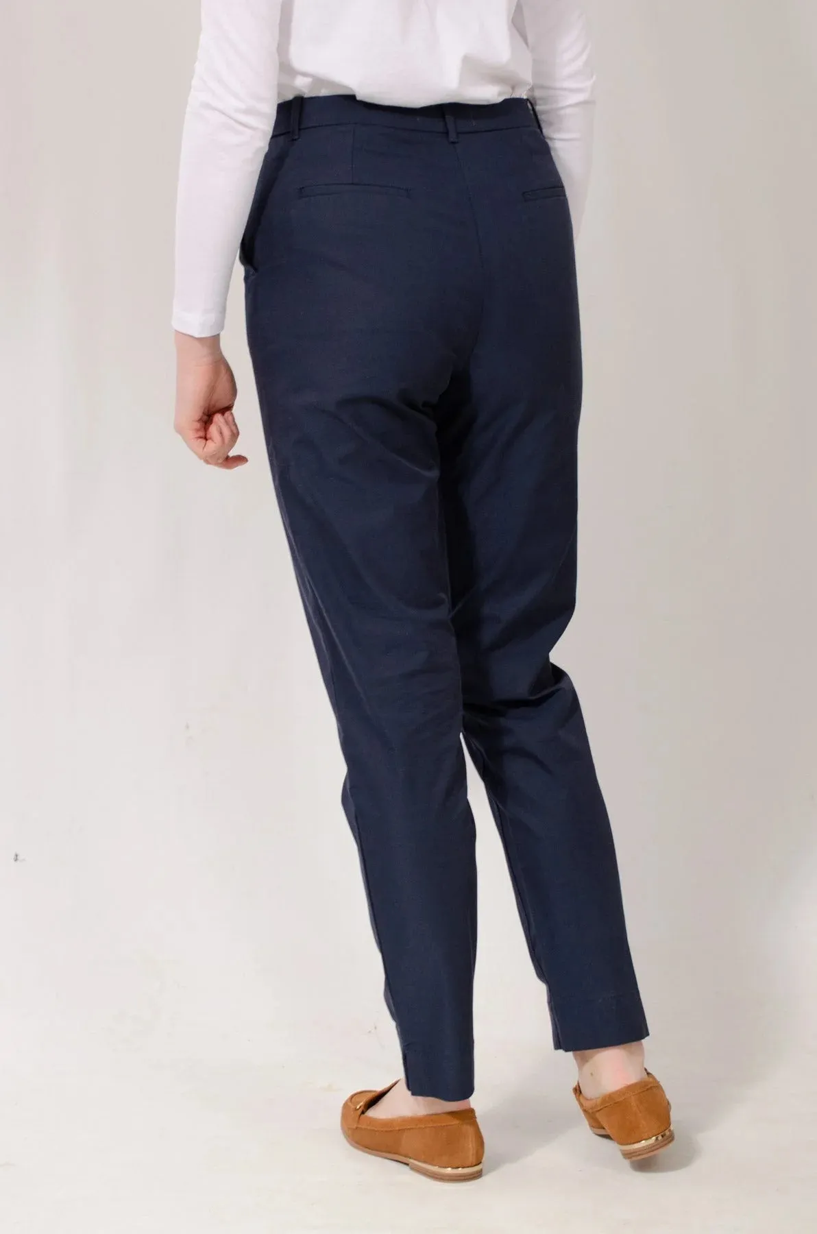 Straight Leg Chino Trousers