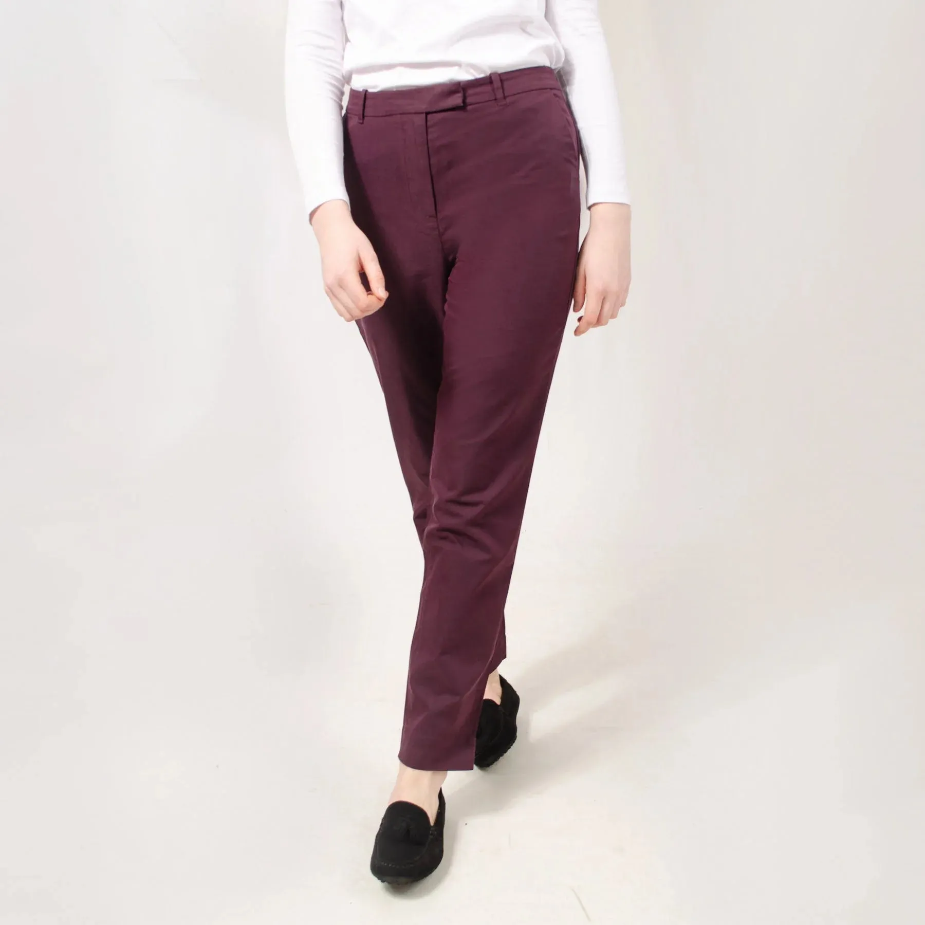 Straight Leg Chino Trousers