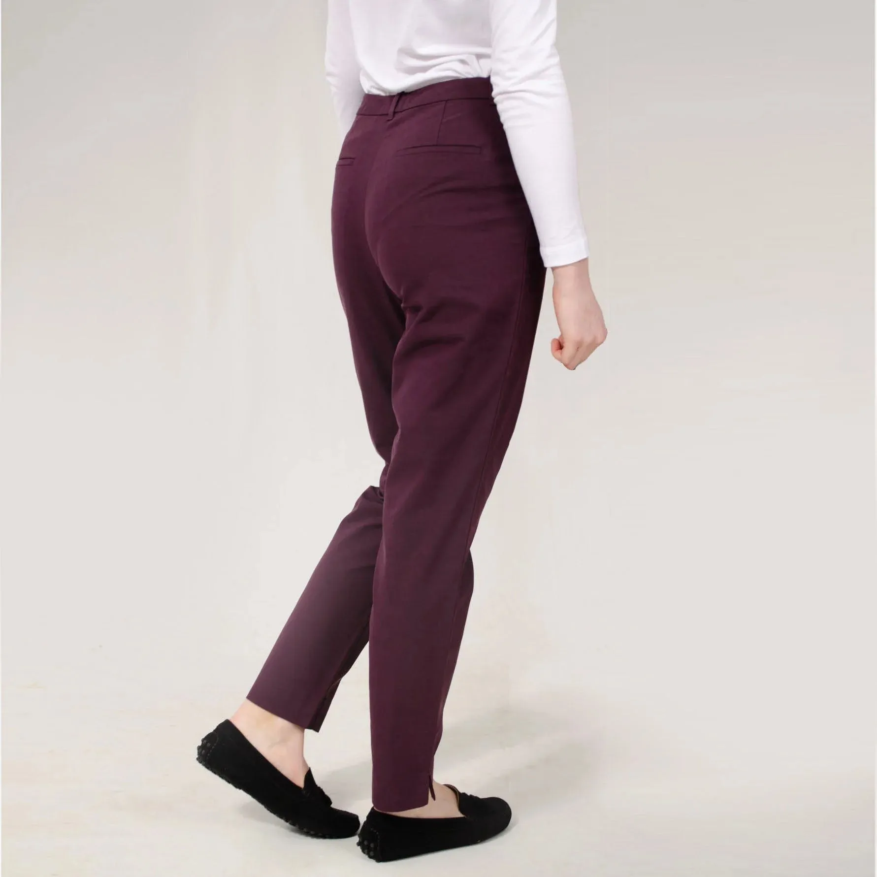 Straight Leg Chino Trousers