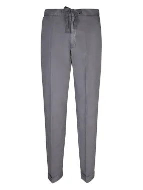 Straight leg grey trousers