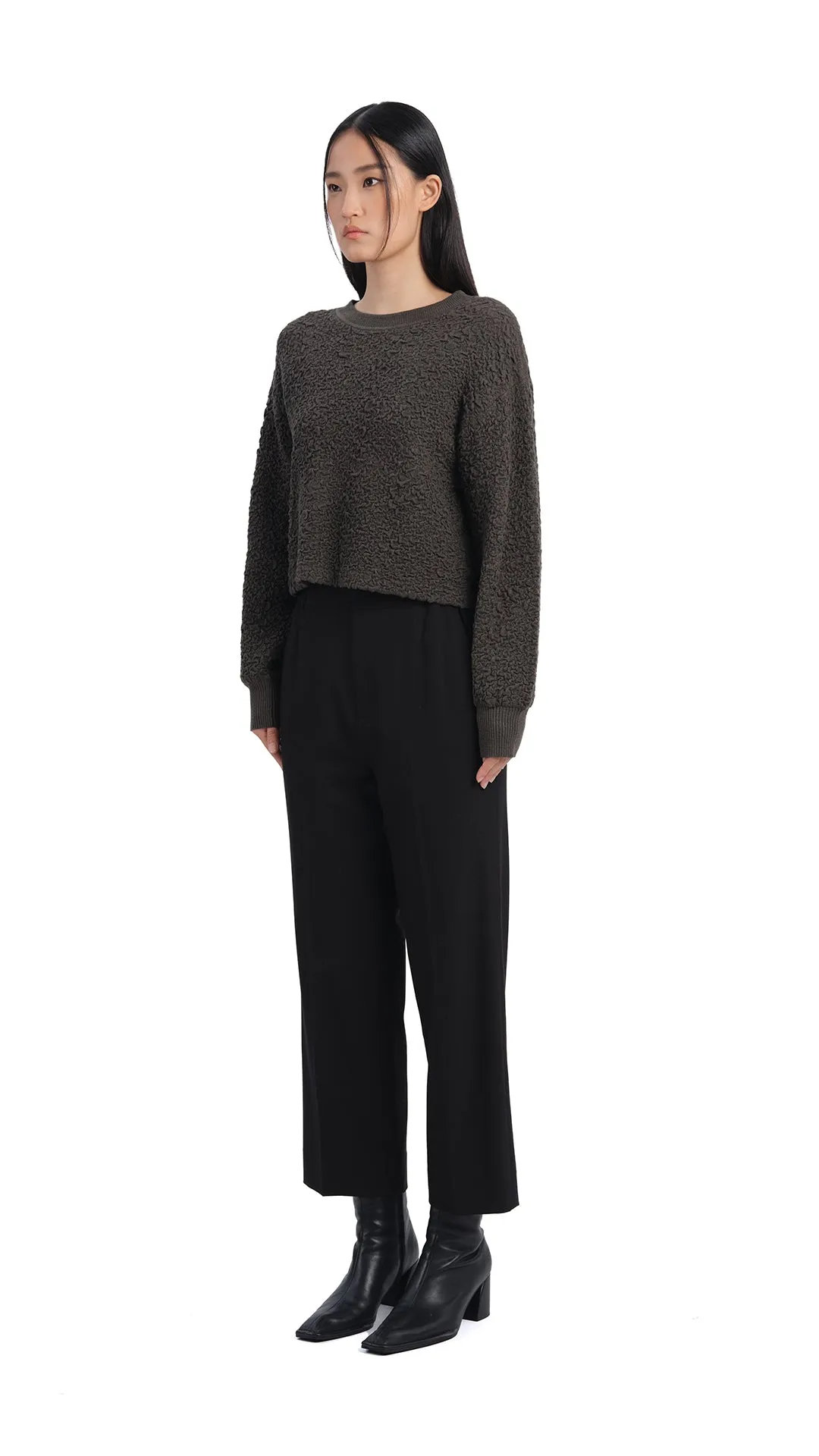 Straight-Leg Trousers