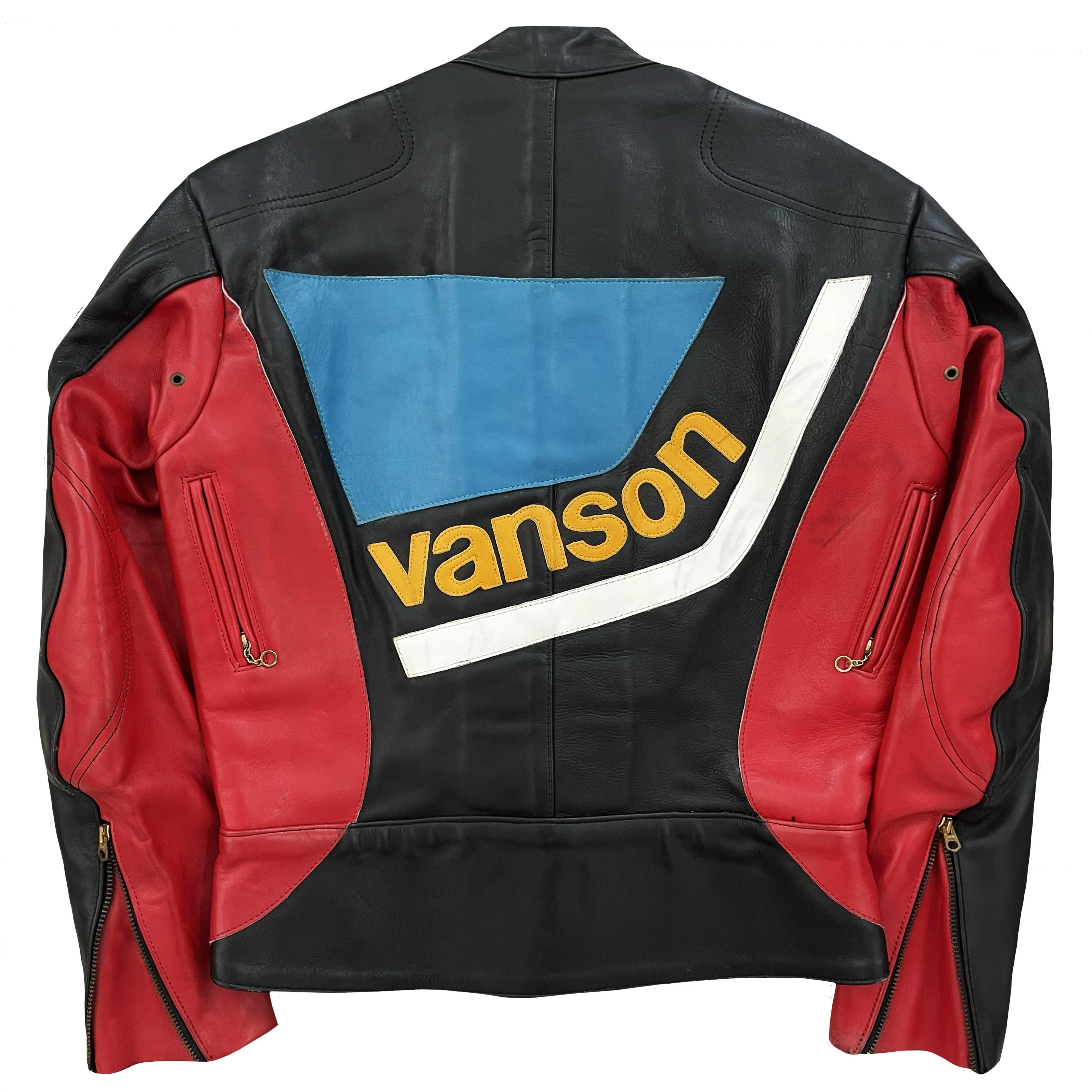 Vanson Leathers Motorcycle Racer Jacket - M